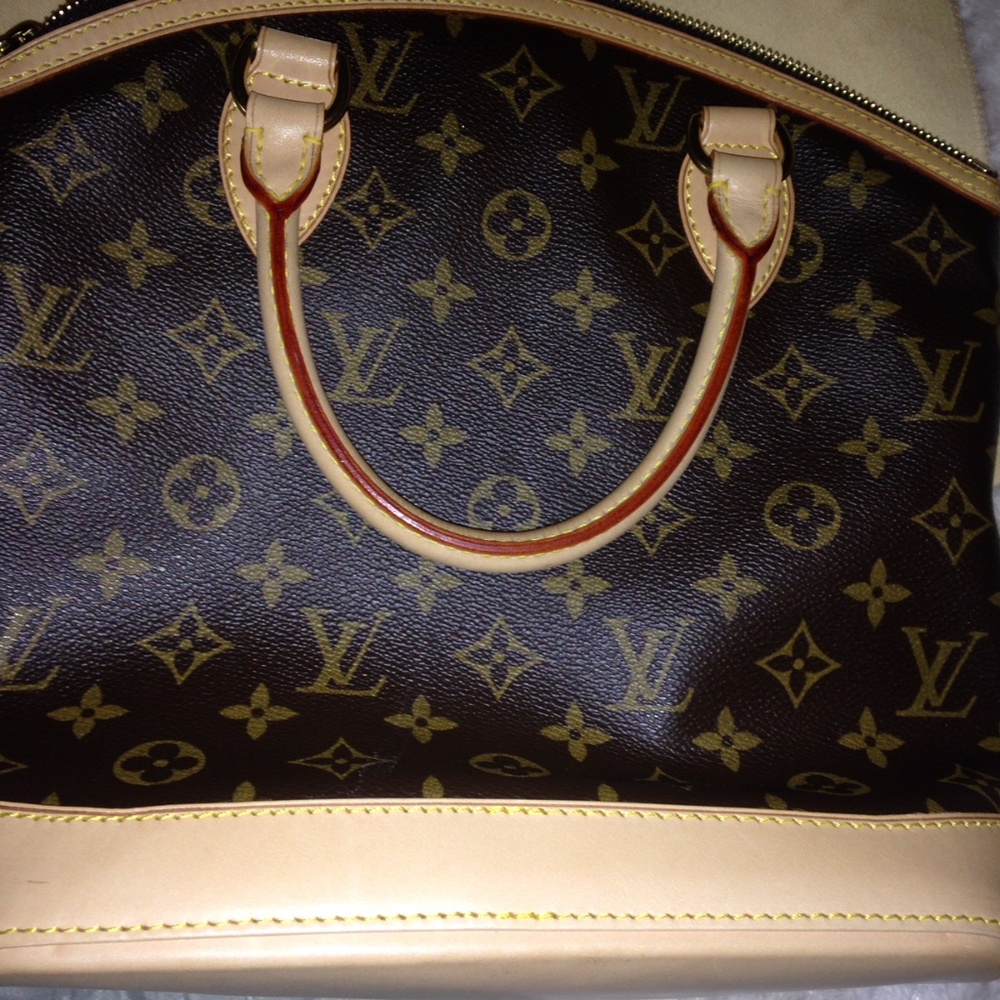 LOUIS VUITTON  PM Monogram Lockit Satchel Hand Bag